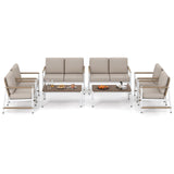 Tangkula 4/8 Pieces Patio Furniture Set