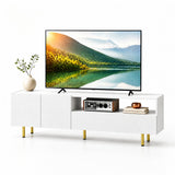 Tangkula Rustic 60" L TV Stand for TVs up to 70"