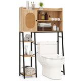 Tangkula Over The Toilet Storage Cabinet