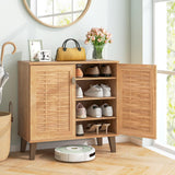 Tangkula Shoe Cabinet with 2 Doors