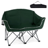 Tangkula 2 Person Camping Chair with Padded Seat