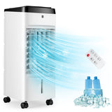 Air Cooler, 3-in-1 Portable Quiet Swamp Cooler and Humidifier with Remote