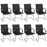 Tangkula Office Guest Chair Set of 2/4/6/8/10/12 Heavy Duty Reception Chairs Conference Room Chairs