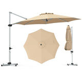 Tangkula 11FT Patio Umbrella for Pool Deck Backyard