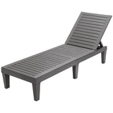 Tangkula Outdoor Chaise Lounge Chair