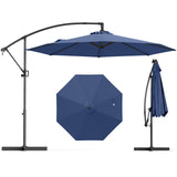 Tangkula 10 FT Patio Offset Umbrella