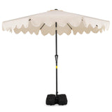 Tangkula 9 FT Patio Umbrella with Base Included