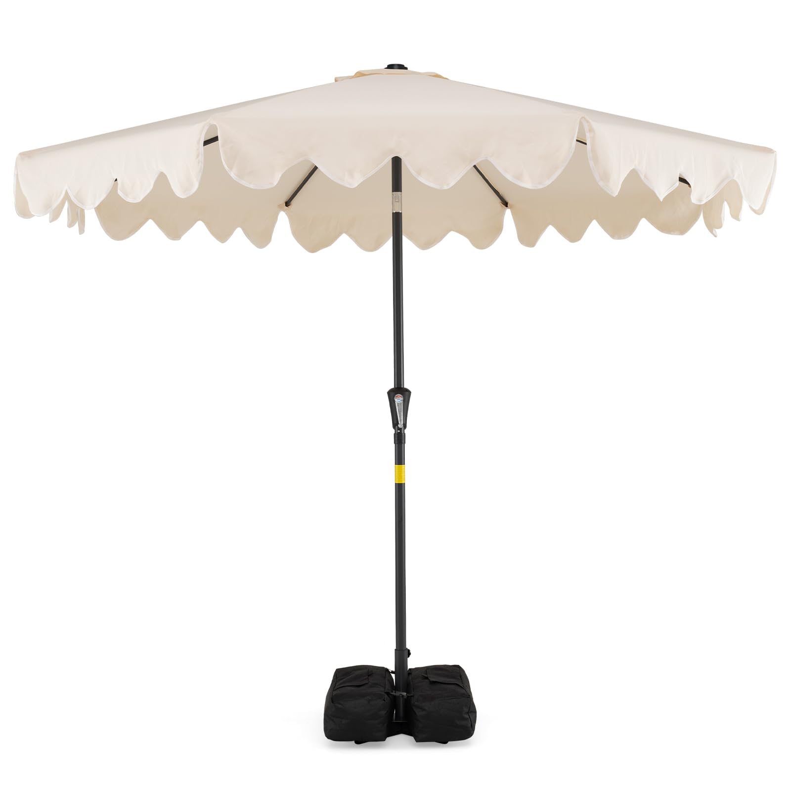 Tangkula 9 FT Patio Umbrella with Base Included