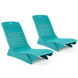 Tangkula HDPE in-Pool Lounge Chair for 5.5"-8.5" Water Depth