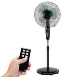 Tangkula 16 Inch Pedestal Fan, Adjustable Height, 3 Speed