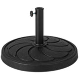 Tangkula Umbrella Base, 31 lbs Capacity Heavy-Duty Patio Outdoor Round Umbrella Stand for 9 ft Umbrella