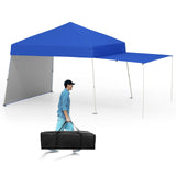 Tangkula 9.2x14 Ft Pop up Canopy with Sidewalls