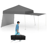 Tangkula 9.2x14 Ft Pop up Canopy with Sidewalls