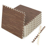 Tangkula 25 Tiles Foam Flooring Mats with Border