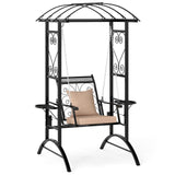 Tangkula Porch Swing with Stand
