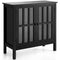 Sideboard Buffet Storage Cabinet - Tangkula