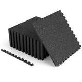 Tangkula 0.55" Thick Foam Interlocking Floor Tiles with Boarders