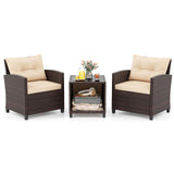 Tangkula Outdoor Patio Furniture Set