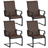 Tangkula Set of 2/4 Patio Chairs