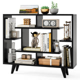 Tangkula  3 Tier Modern Freestanding Open Bookcase