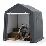 Tangkula 6x6.5/8x6.5Ft Portable Shed