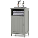 Tangkula Bathroom Floor Storage Cabinet