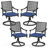 Tangkula Swivel Patio Chair Set of 4