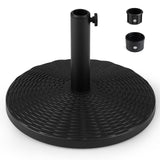 Tangkula Round Umbrella Base with Adjustable Knob