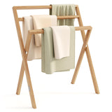 Tangkula Freestanding Towel Rack