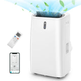Portable Air Conditioner, 14000 BTU 4 in 1 AC Unit with Cool, Fan, Heat & Dehumidifier
