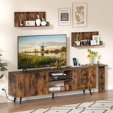 Tangkula TV Stand for TVs up to 85" for Living Room