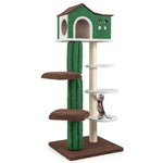 Cactus Cat Tree for Indoor Cat - Tangkula