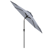 Tangkula 9FT Patio Umbrella, Outdoor Market Table Umbrella