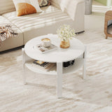 Tangkula Round Coffee Table