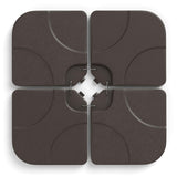 Tangkula Umbrella Base Set of 4,