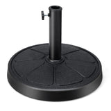 Tangkula Umbrella Base, 31 lbs Capacity Heavy-Duty Patio Outdoor Round Umbrella Stand for 9 ft Umbrella