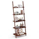 Tangkula 5-Tier Ladder Shelf Bookcase for Living Room