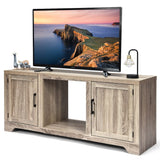 65" TV Stand, Storage Cabinet Console, Television Console (Fireplace not Included)