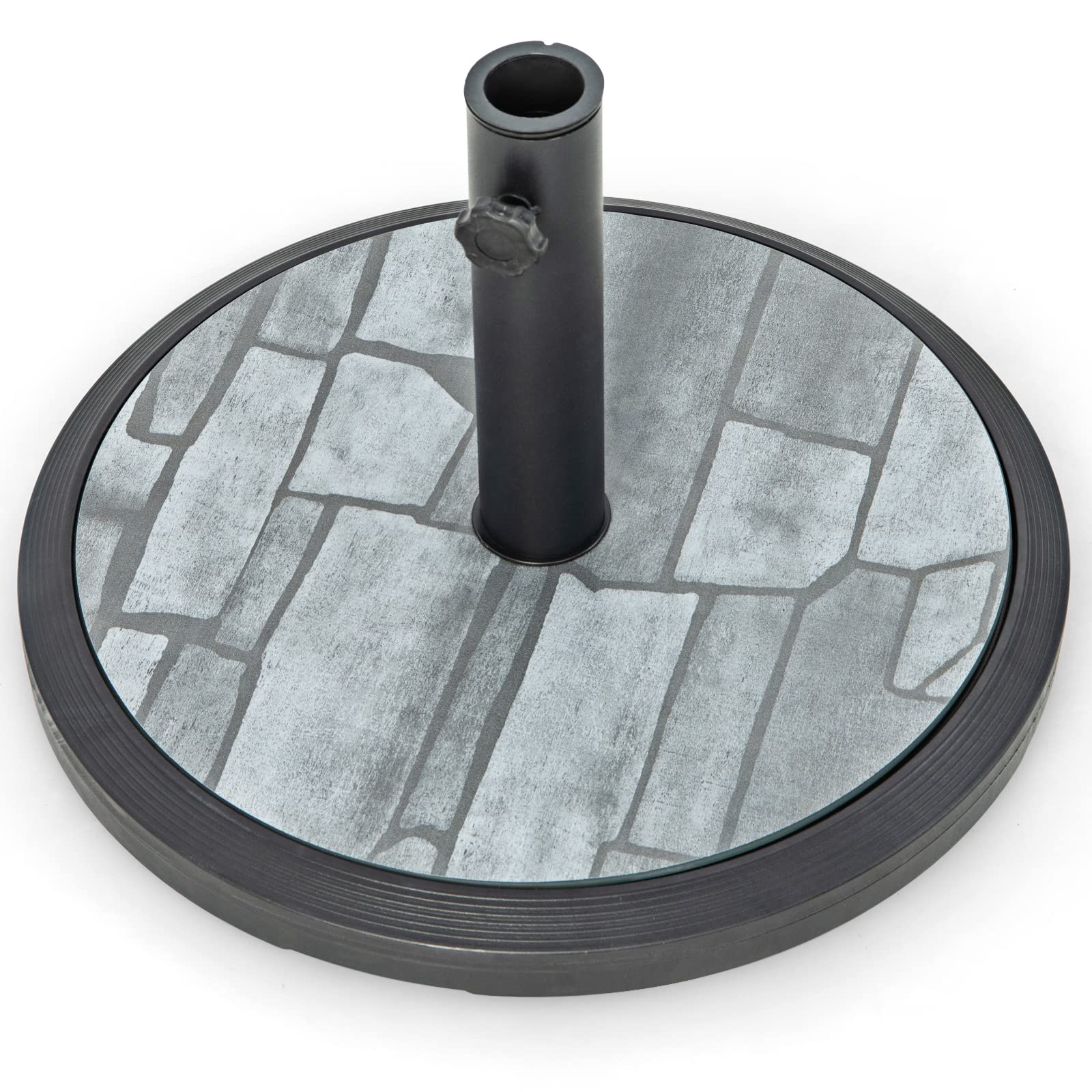 19 Inch Round Umbrella Base - Tangkula