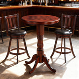 Tangkula 3-Piece Counter-Height Dining Table and Chairs