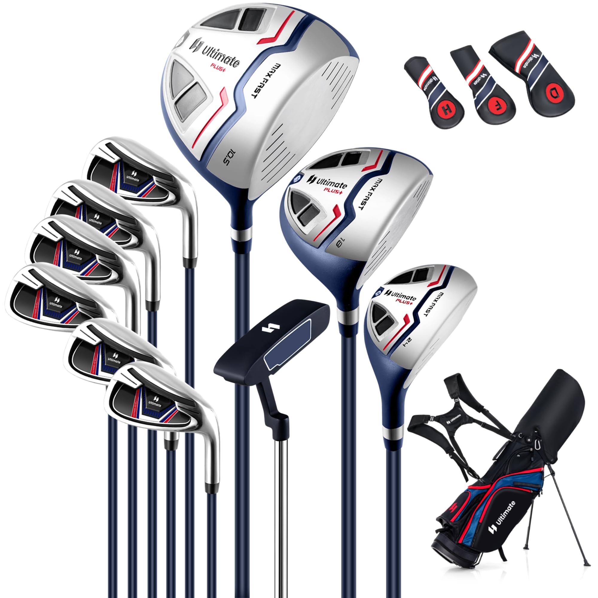Tangkula 12 Pieces Men's Complete Golf Club Set Right Hand – tangkula
