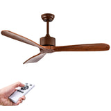 Tangkula 52" Ceiling Fan, Outdoor Indoor Ceiling Fan with Remote Control