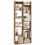 Tangkula 64” Tall Bookshelf Floor Standing Open Bookcase with 12 Shelves