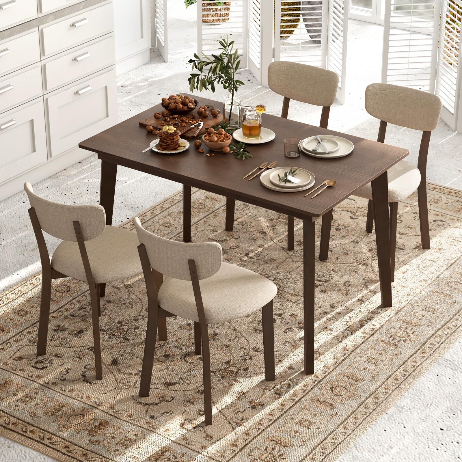 Dinner Table Set For 42/mo Finance Tangkula Dining Table Set
