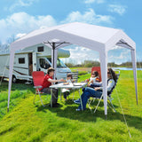 Tangkula UPF50+ Portable Outdoor Tent with Wheeled Bag