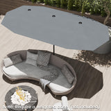 Tangkula 13 FT Large Patio Umbrella