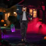Tangkula Halloween Animatronic Skeleton Bride / Groom