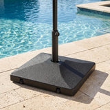 Tangkula 90 lbs Umbrella Base with Wheels