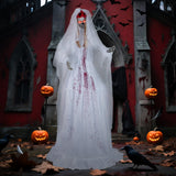 Tangkula Halloween Animatronic Skeleton Bride / Groom
