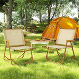 Tangkula Portable Folding Lawn Chairs for Fishing Hiking Picnic Camp